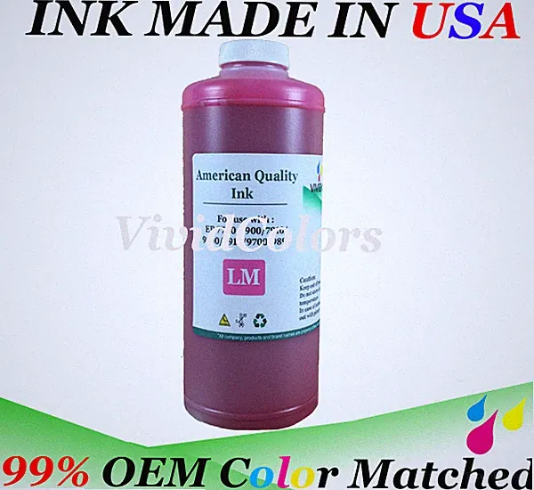 1 liter refill ink for 4000 Light Magenta Ink Bottle