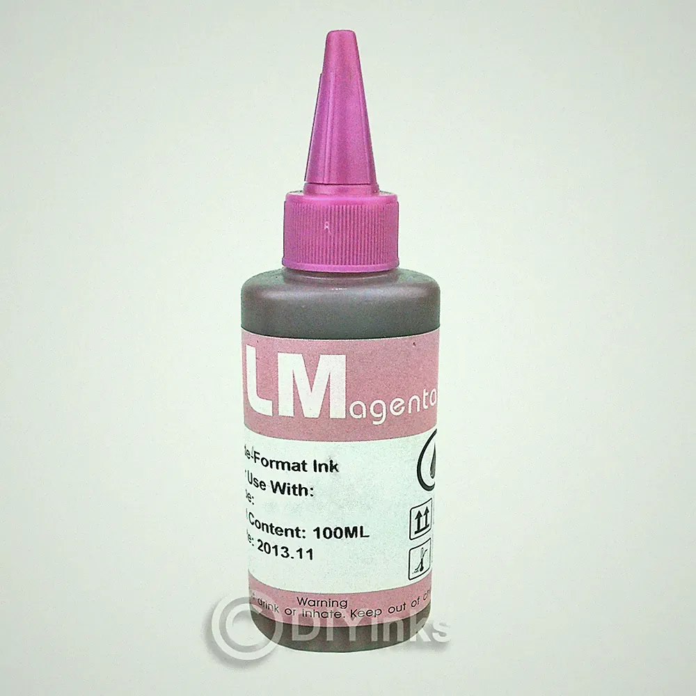 CISinks Compatible Light Magenta DYE INK Refill alternative for R3000 CISS