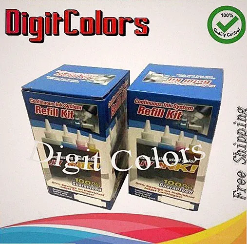Digit Colors CIS Refill Ink (non-OEM) for 2100 2200