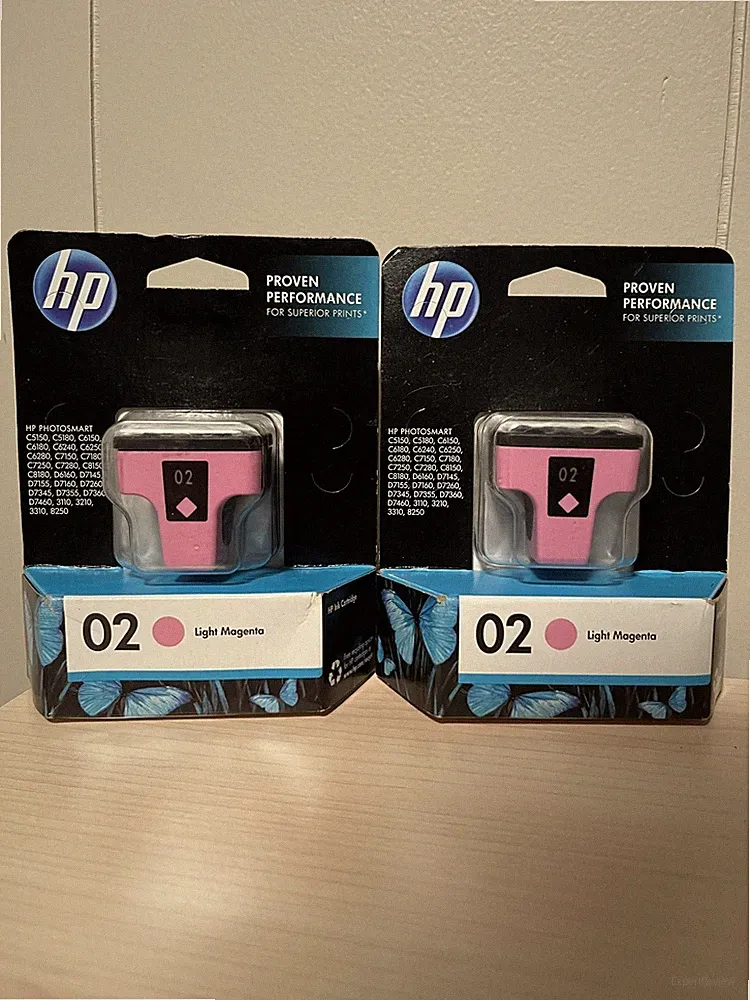HP Printer Ink Cartridge - 02 | Light Magenta | C8775WN | EXP AUG 2014 | New