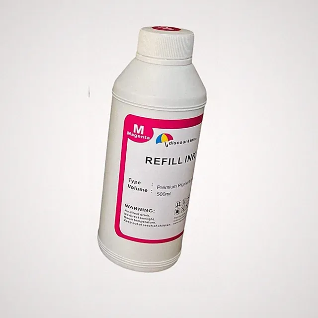 Magenta Bulk Refill Ink 500ml Bottle Pigment for Hp/Canon/Epson Printers