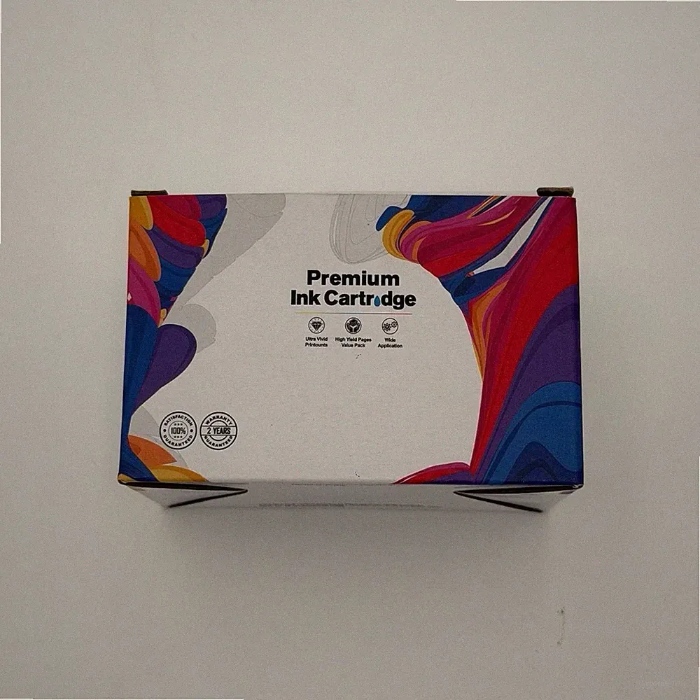 🎨 Premium Ink Cartridge 4-Pack – Cyan Magenta Yellow Black, Multi-Color Set